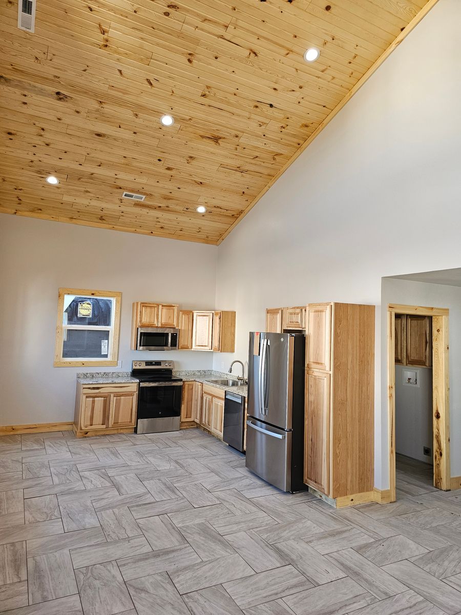 Kitchen Renovation for Blue Mountain Construction in Roundup, MT