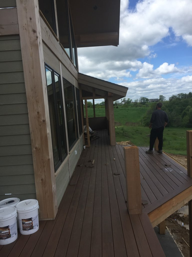Deck & Patio Installation for Midwest Framing in Lawrence, KS