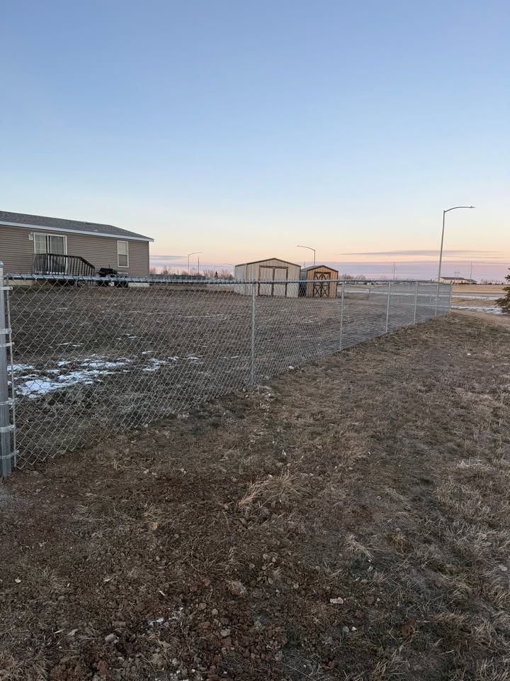 Residential Fence for DS Industries in Gillette, WY