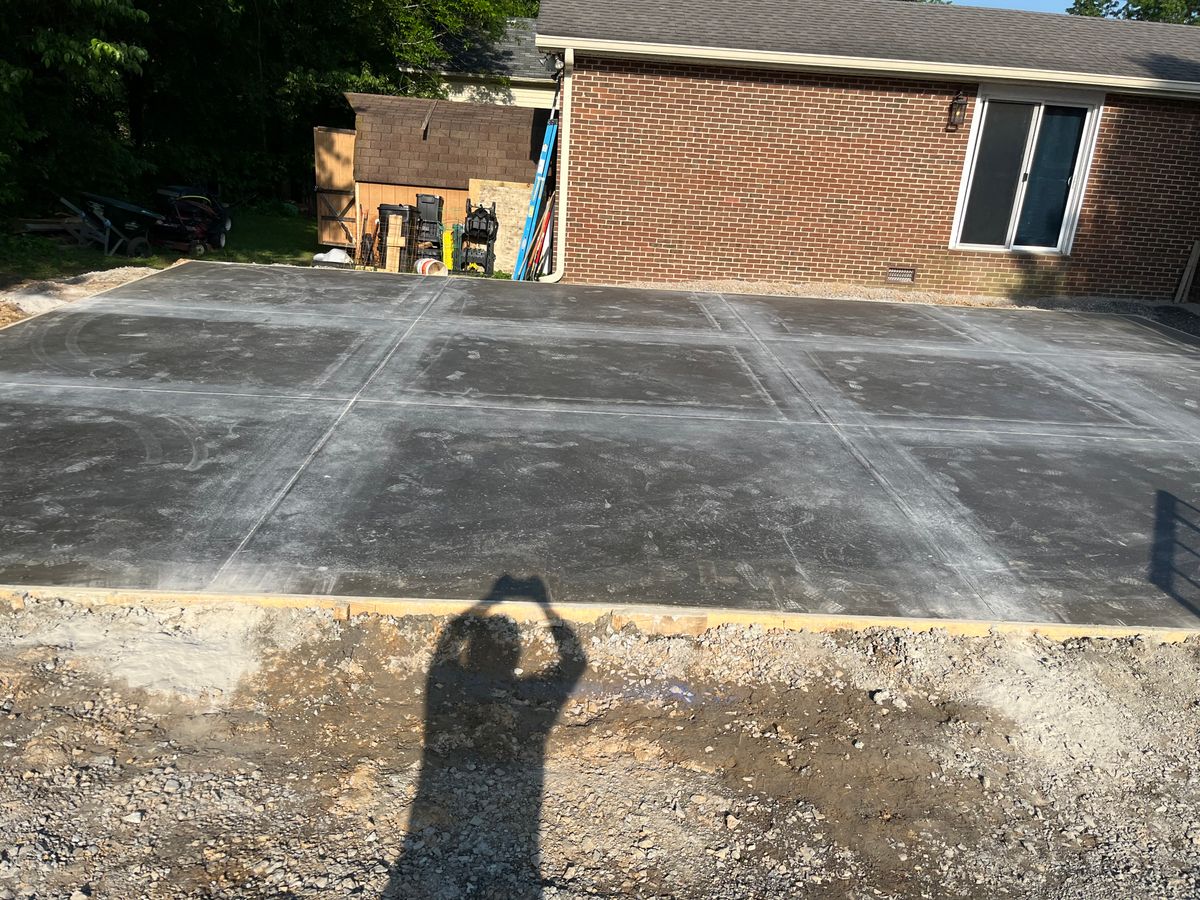 Concrete Flatwork for Muddy Cowboy’s LLC in Nashville, TN