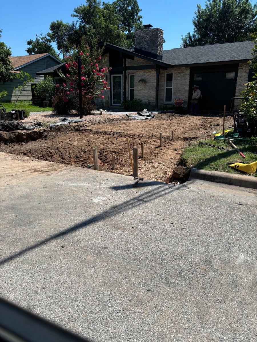 Concrete for Target Concrete and Landscape Solutions in Blanco, TX