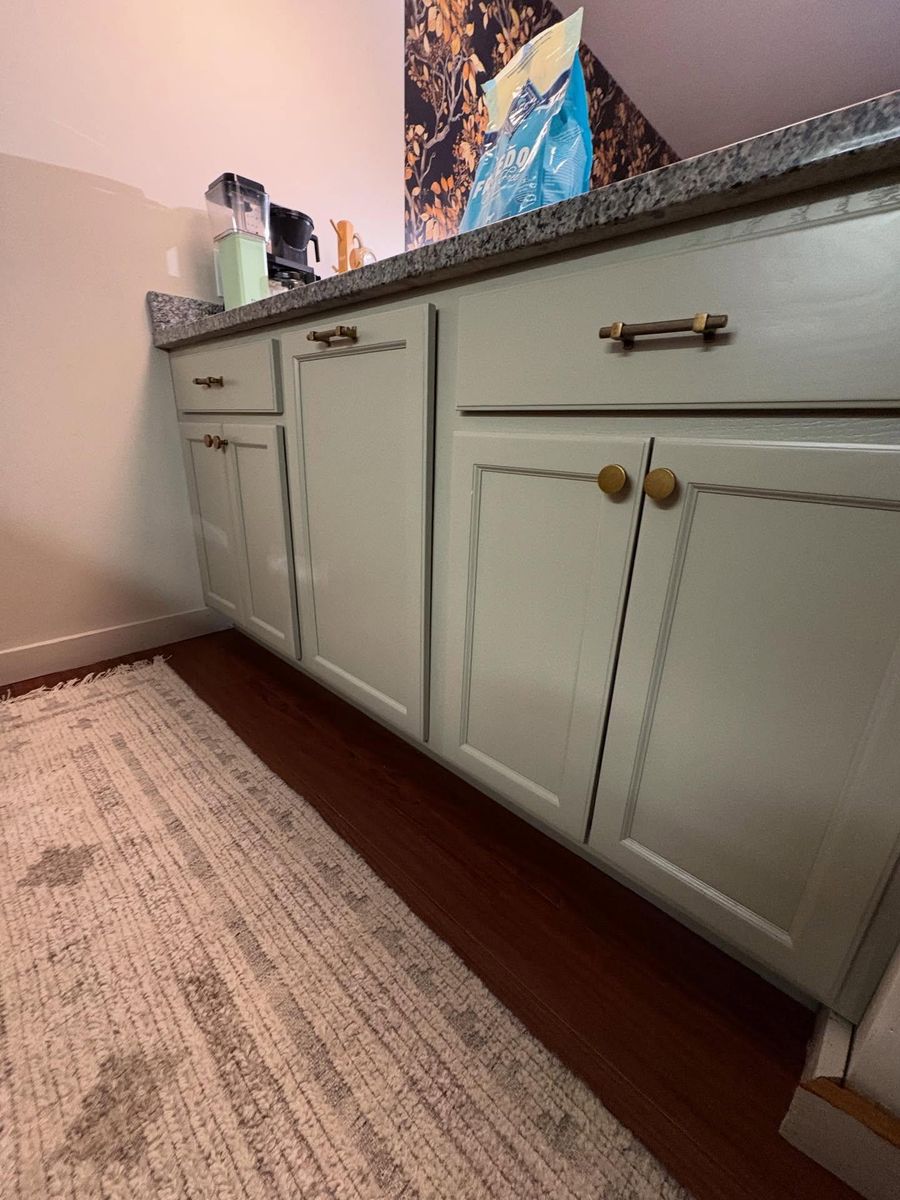 Kitchen Cabinet Refinishing for JBA Painting LLC in Killington, VT