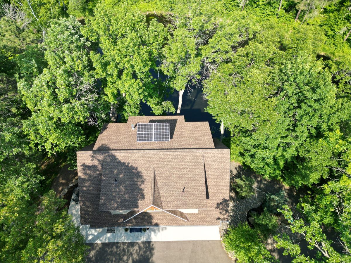 Asphalt Shingle Roofing Installation for Patriot Roofing Plus LLC in Pequot Lakes, MN