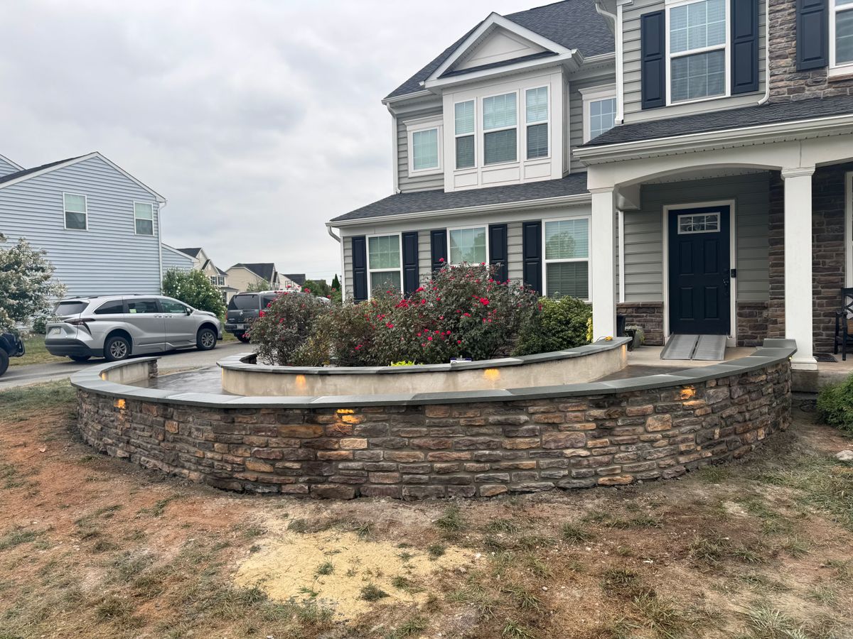 Veneer Stone Work for Berks Concrete & Construction LLC in Berks County, PA