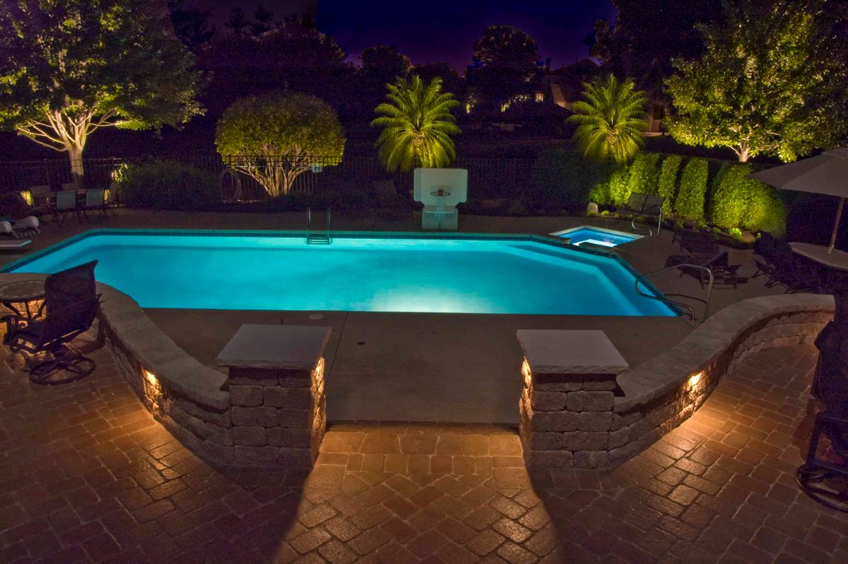 Outdoor Lighting for DG Stone & Landscaping Designs in DuPage County, Illinois