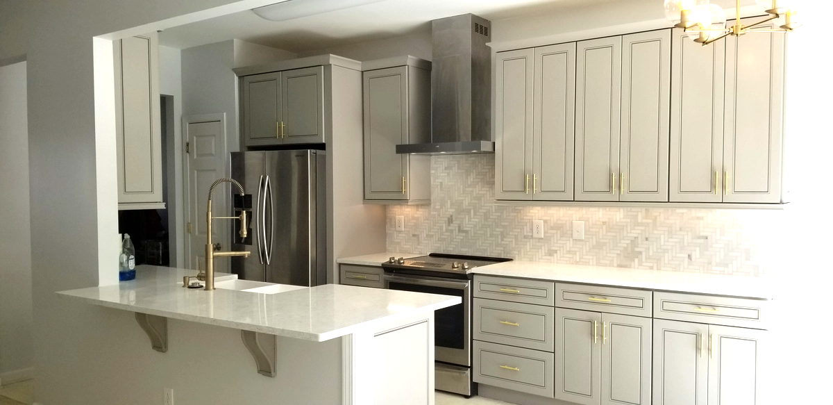 Kitchen Renovation for Wind Rose Construction in Raleigh, NC