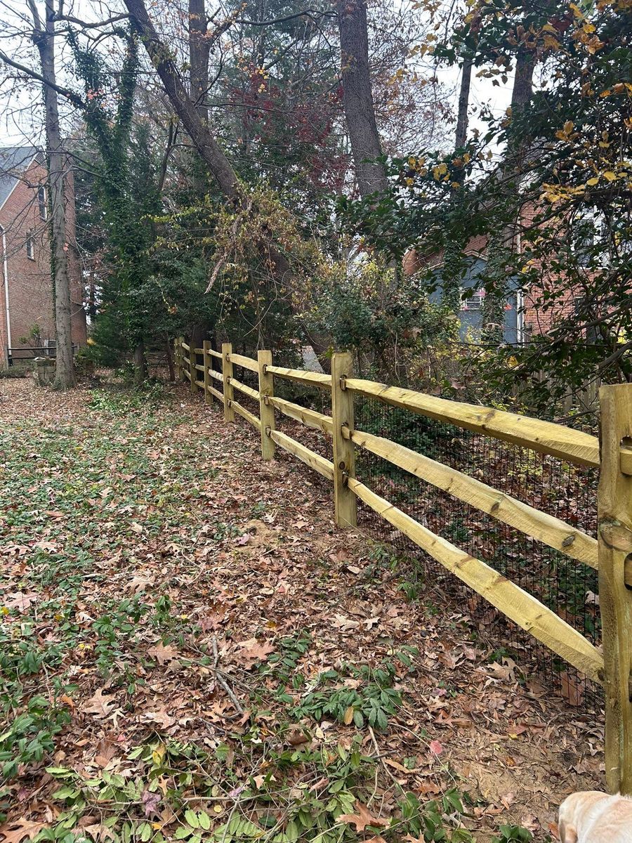 Fence Installation for Williams Fence Company in Annapolis, MD