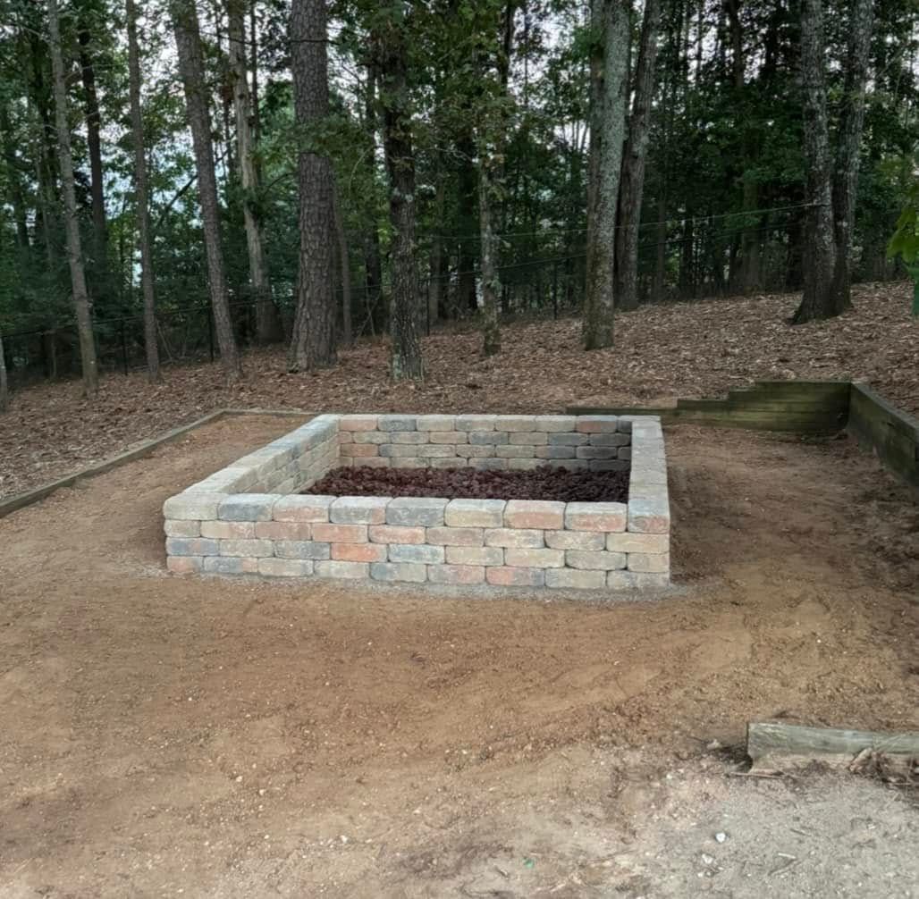 Retaining Wall Construction for Brumblebee's Landscaping & Cleaning Services in Loganville, GA