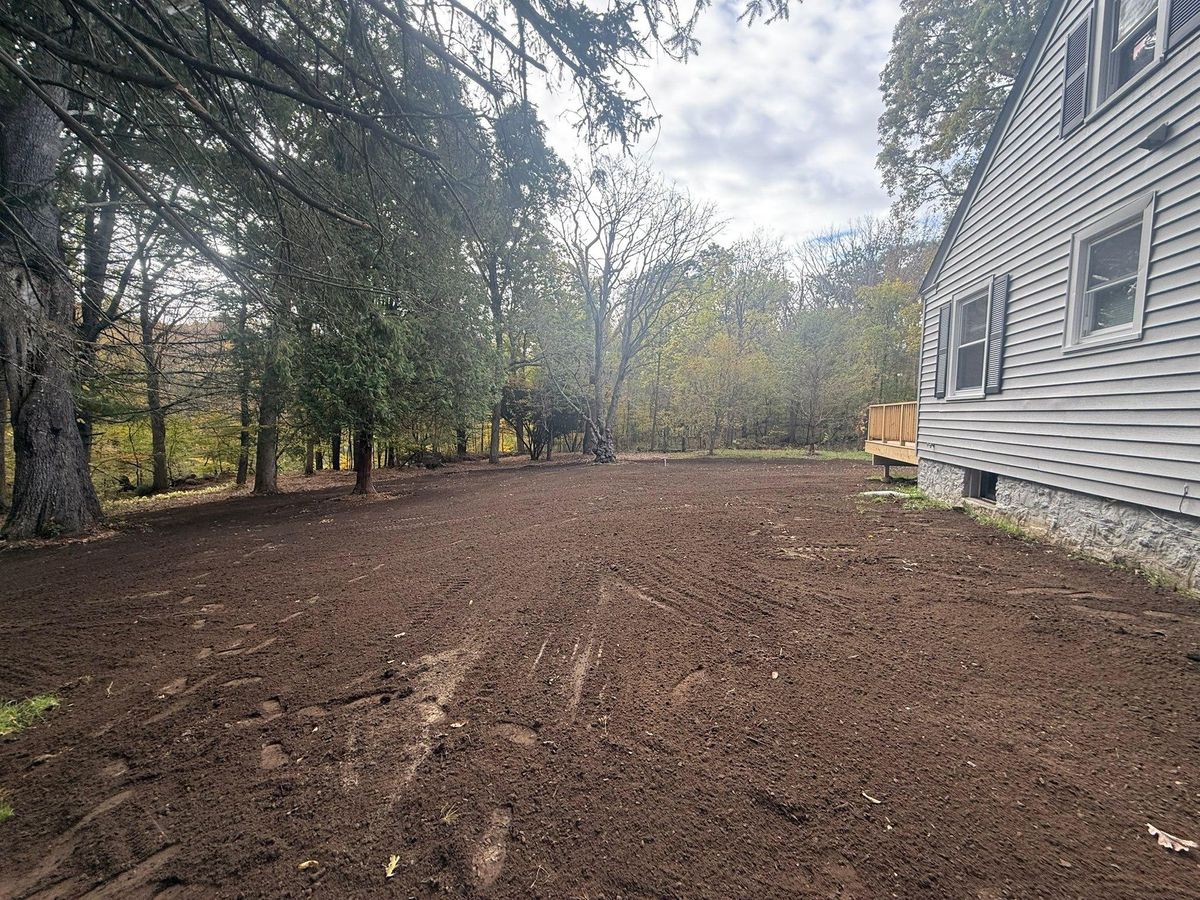 Land Clearing & Yard Expansion for Lennon Land Management in Suffield, CT