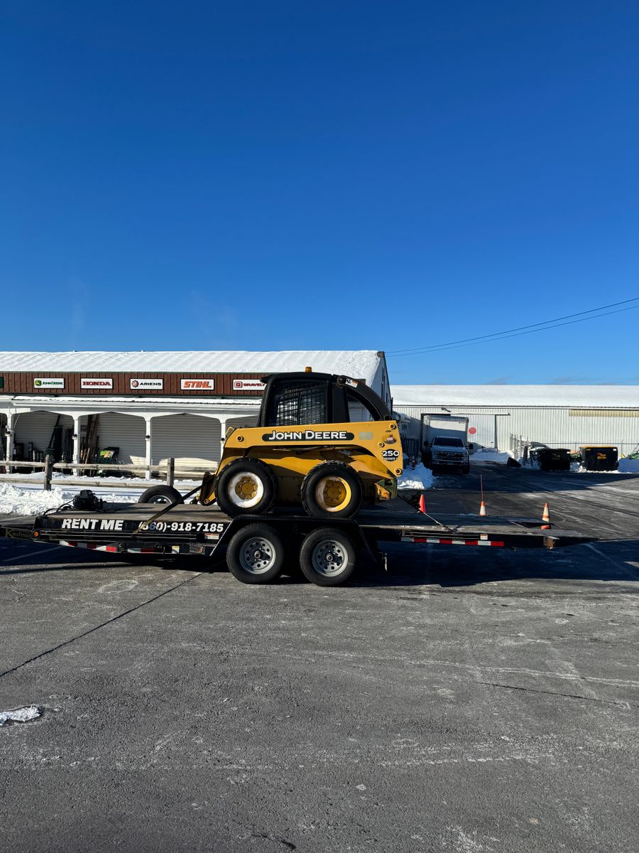 Tilt Deck Car Hauler for Chapman Rentals in Ellington, CT