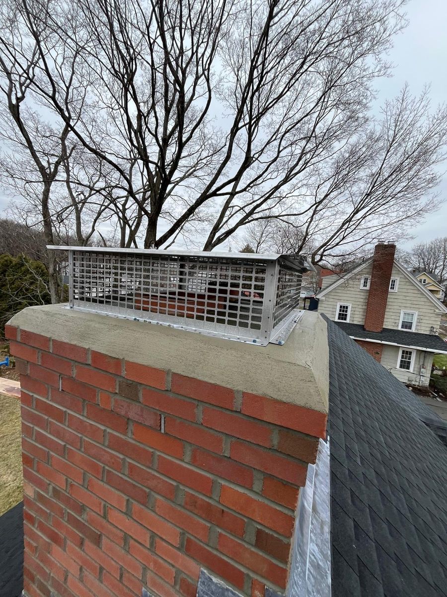 Chimney Cap Installation for Prime Chimney in New Britain, CT