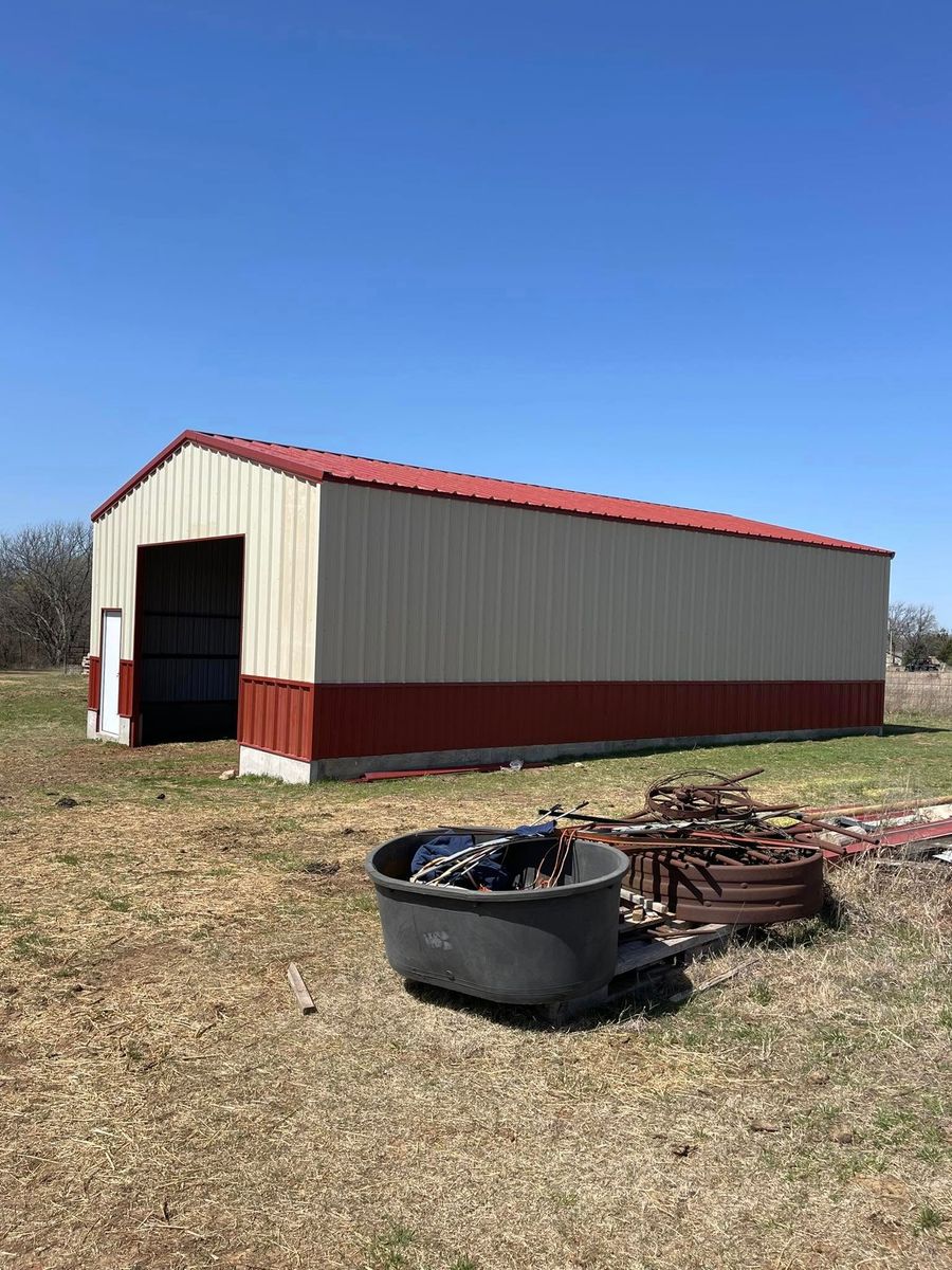 Post Frame for Elite Builders & Construction LLC in Paden, OK