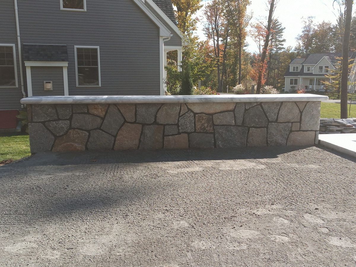 Retaining Wall Construction for BC Landscaping Masonry in Amesbury, MA