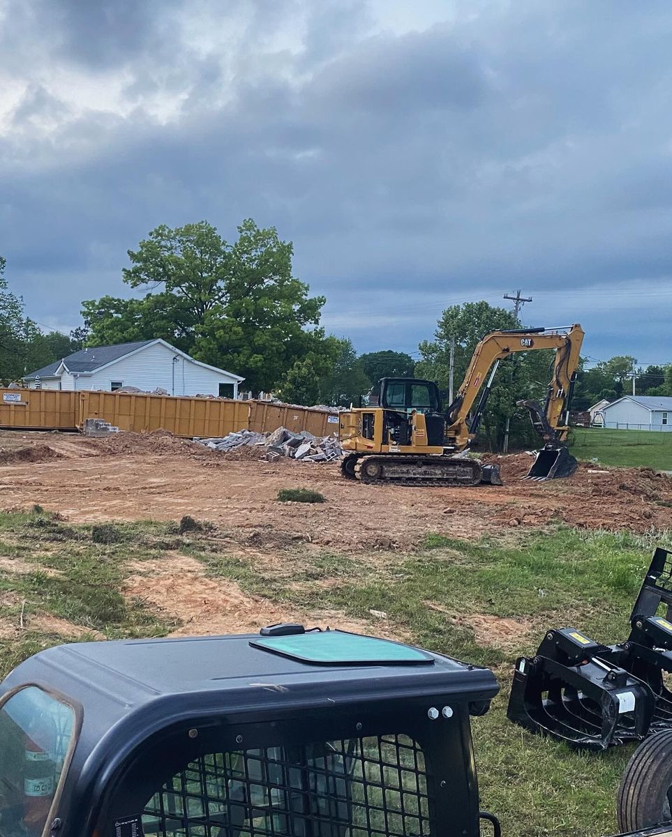 Land Clearing for PLW Construction in Dickson, TN