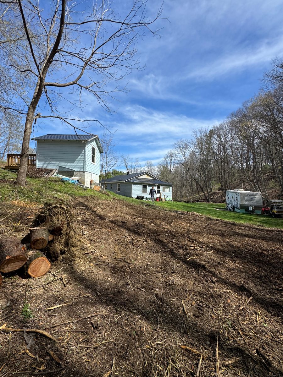 Land Clearing for Mountain Goat Land Management in Galax, VA