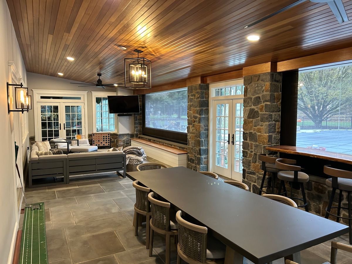 Outdoor Living Space for Tru Anchor Builders in Serving Yardley, PA, and local surrounding area