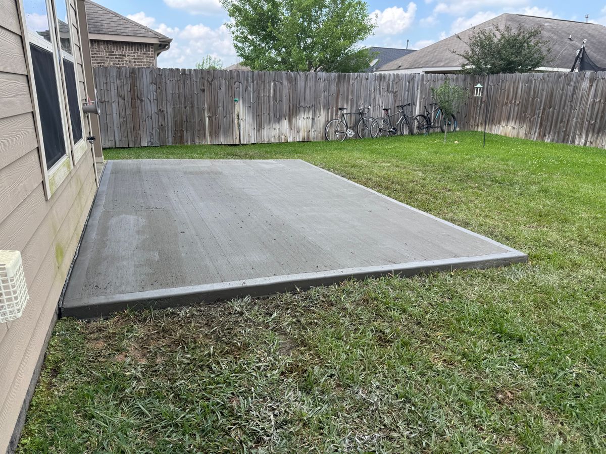 Porches and Patios for Extreme Concrete Services in Houston, TX