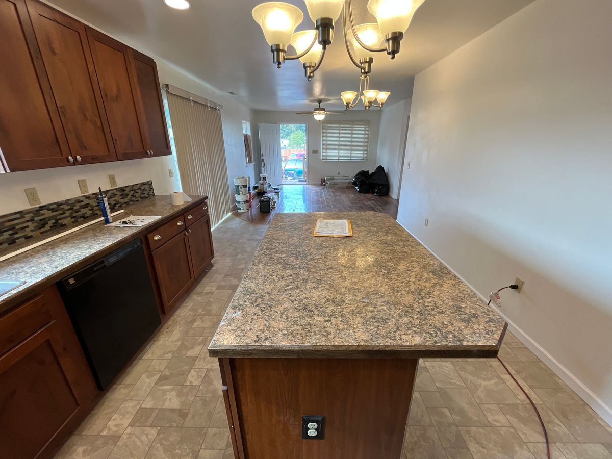 Kitchen Renovation for Racketty Boom Construction  in Centralia, WA