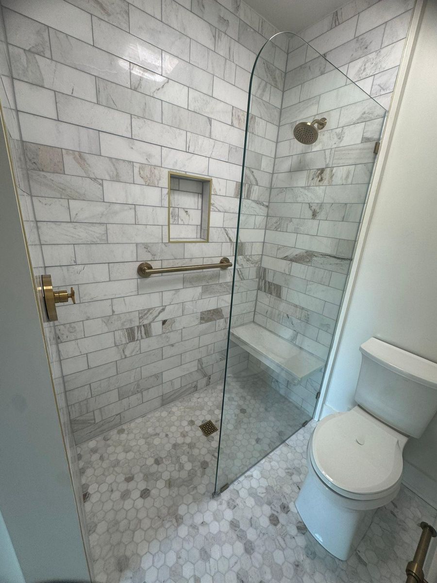 Bathroom Renovation for A & R General Contracting in Indianapolis, IN