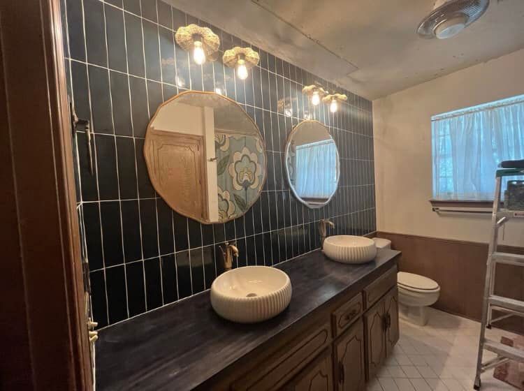 Bathroom Tiling Installation for Nick's Premium Tile in Oklahoma City, OK