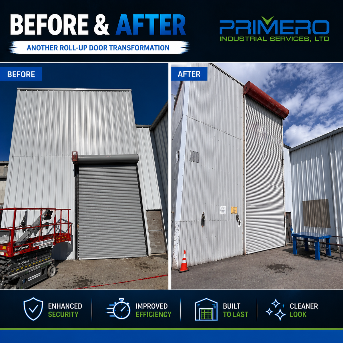 Door Services for Primero Industrial Services, LTD in Webster, TX