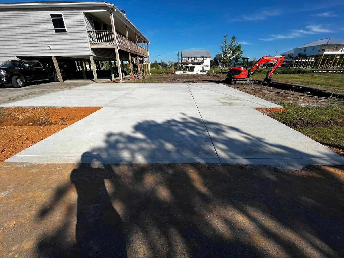 Patio Design & Installation for Gonzales Construction in Picayune, MS