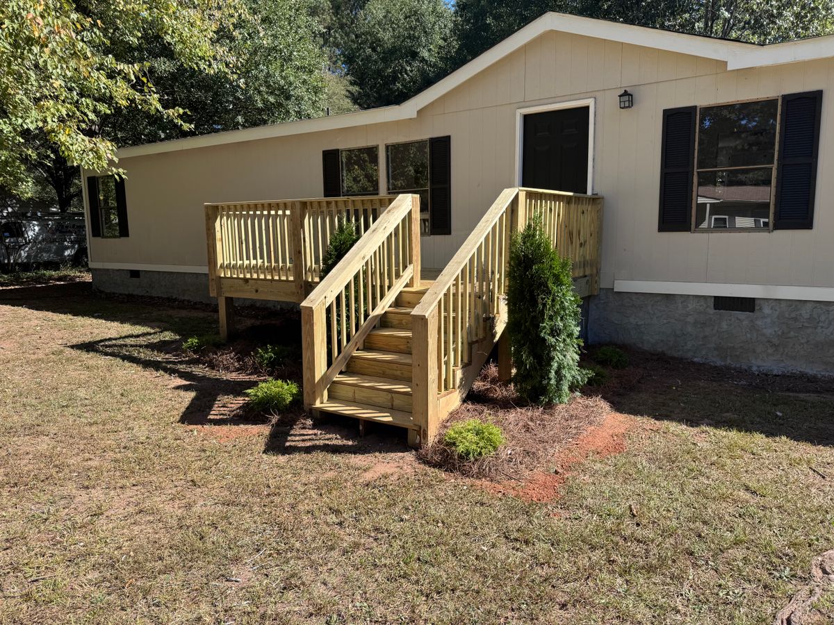 Deck and Patio Construction for Stellar Edge Construction in Atlanta, GA
