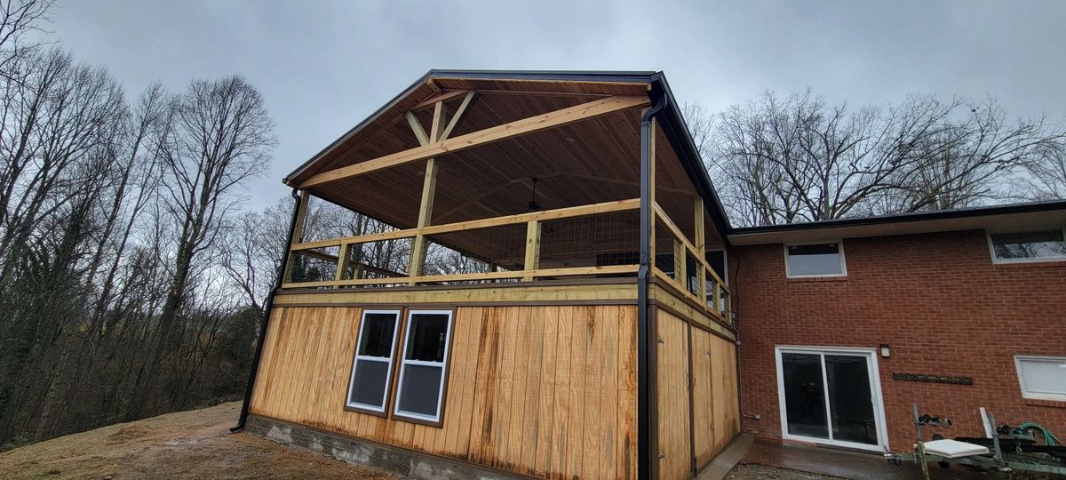 Deck & Patio Installation for Middle Man Construction in Fall Branch, TN