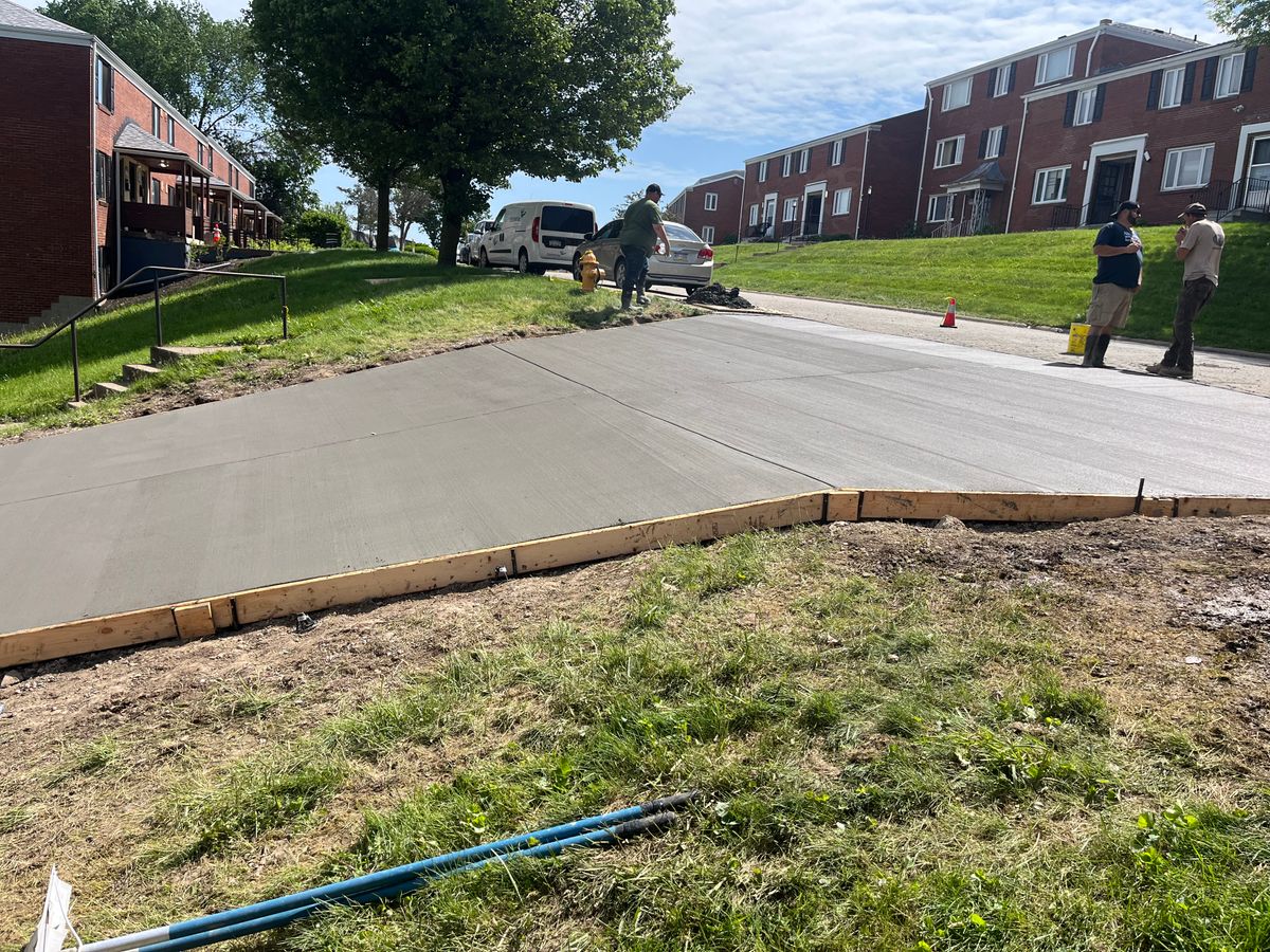 Concrete Patios for Backbone Construction Services in Clinton, PA