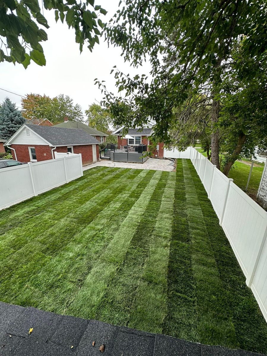 Lawn Installation for Turf Rehab in Sandusky, OH