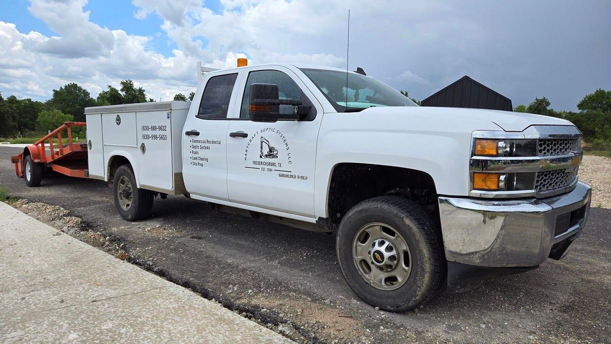 Base Road Construction for Hartcraft Septic Systems LLC in Fredericksburg,  TX