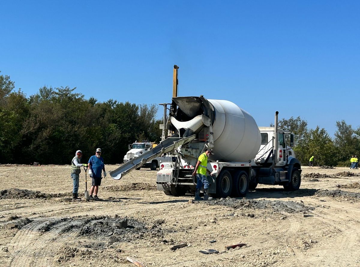 Foundation Digging for Paul Stroup Custom Dozing Inc. in Sherman, TX