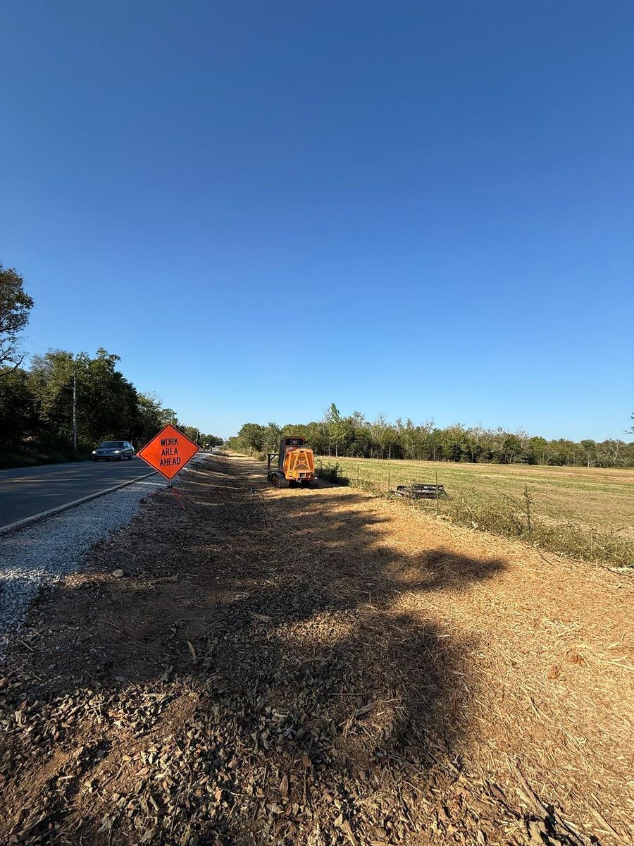 Land Clearing for Mud Creek Vegetation Management in Russellville, AL