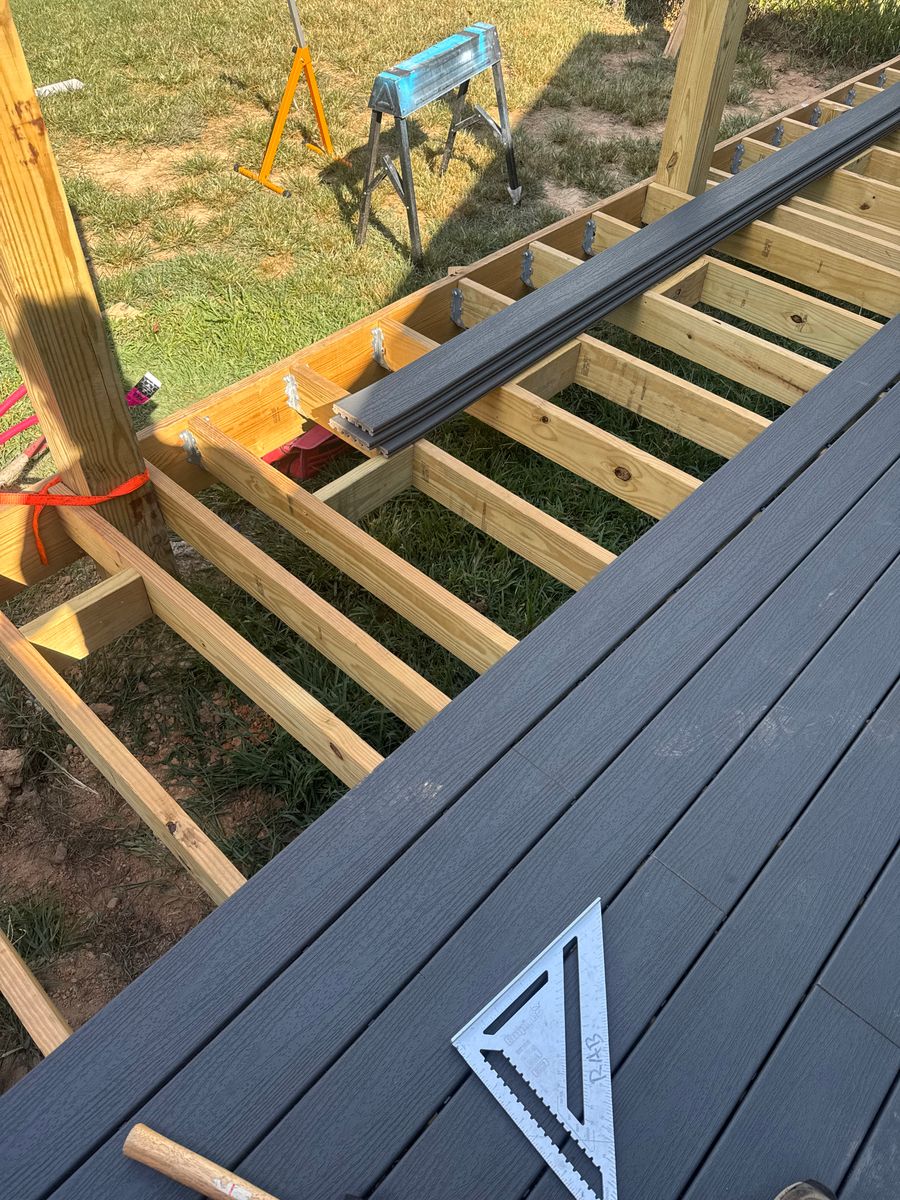 Deck & Patio Installation for R&M Property Maintenance in Blount County, TN