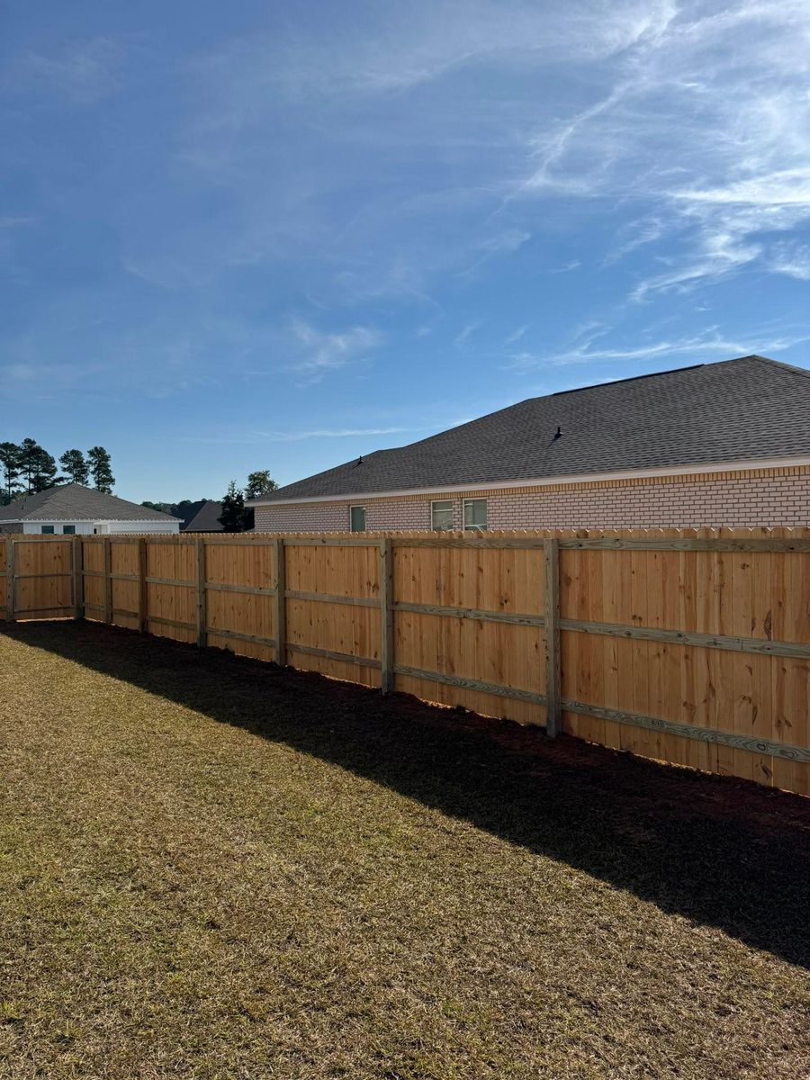 Wooden Fencing for Forrest Fencing in Pensacola, FL