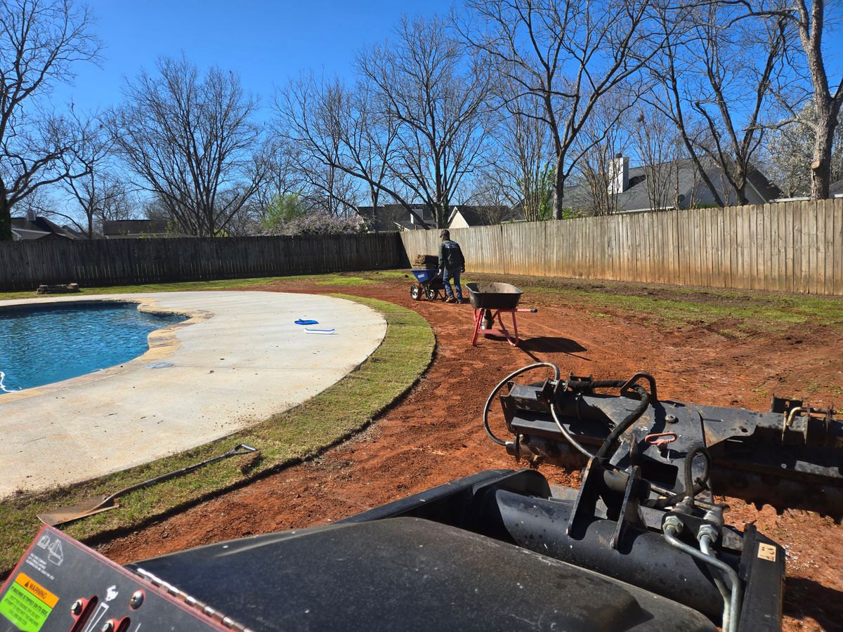 Mini skid steer for Zepeda's Mowing in Fort Valley, GA