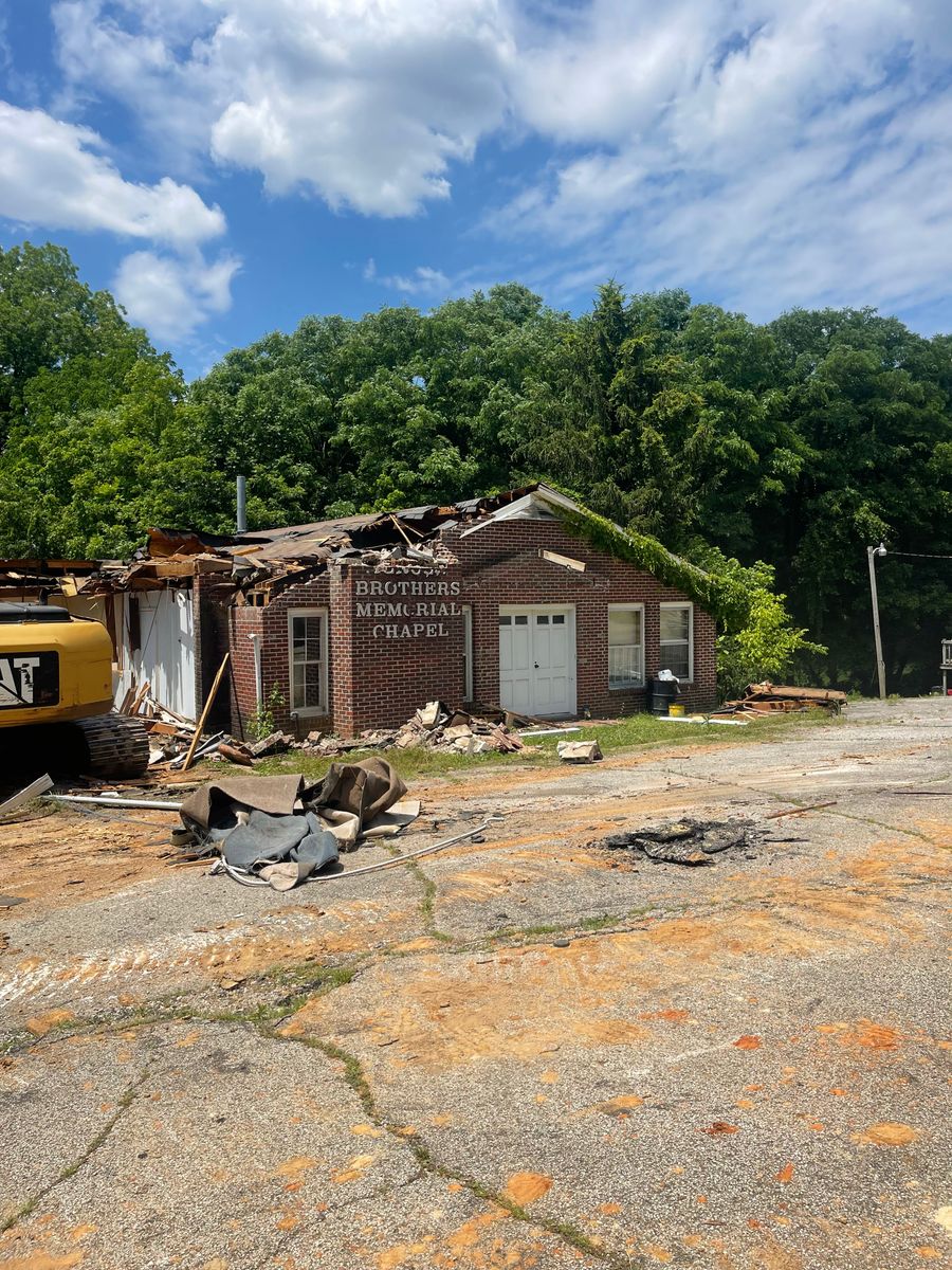Site Preparation for Maness Trucking & Excavation in Lexington, TN