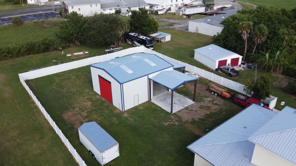 Commercial & Residential Metal Buildings for Finley Construction  in Sylvester, Georgia