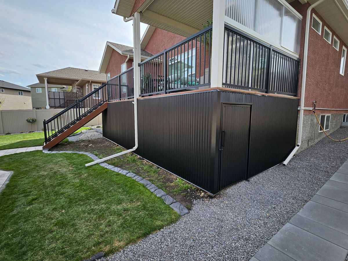 Deck & Patio Installation for Skywalker Contracting Inc.  in Red Deer, Alberta