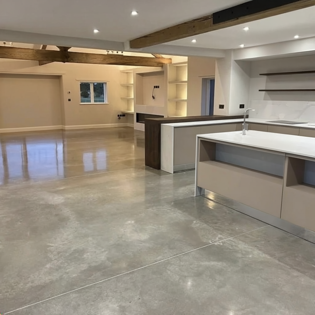 Polished Concrete Flooring for VantaCoat Surfaces in Grand Prairie, TX