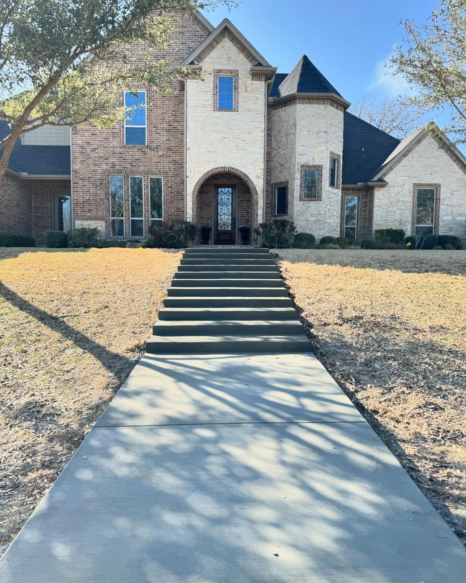 Patios for G2 Custom Concrete in Dallas, TX