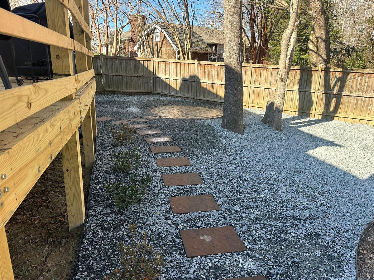Mulch Installation for Nature Tones Landscaping & Hardscaping in Hampstead, NC