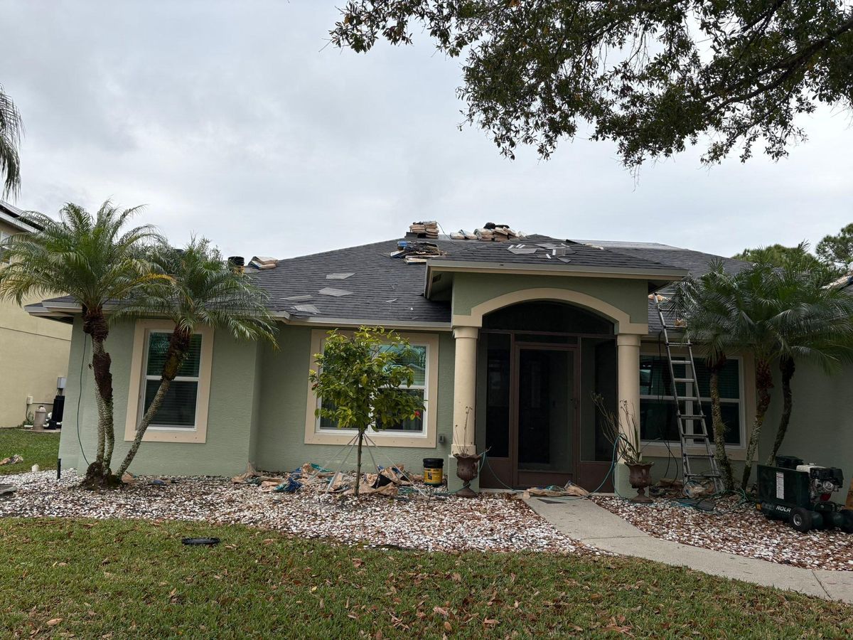 Roof Installation for Ridgecap Roofing in Port St. Lucie, FL