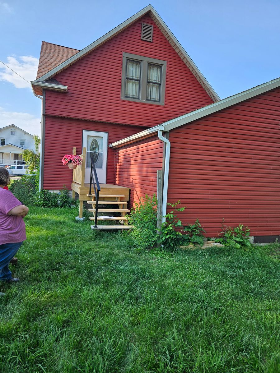 siding for John Colvin's Home Improvement in Modoc,  IN