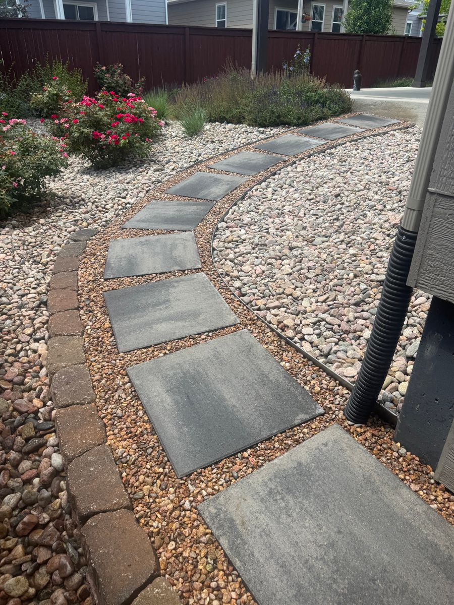 Landscape Design for Rock Masters Inc. in Evans, CO