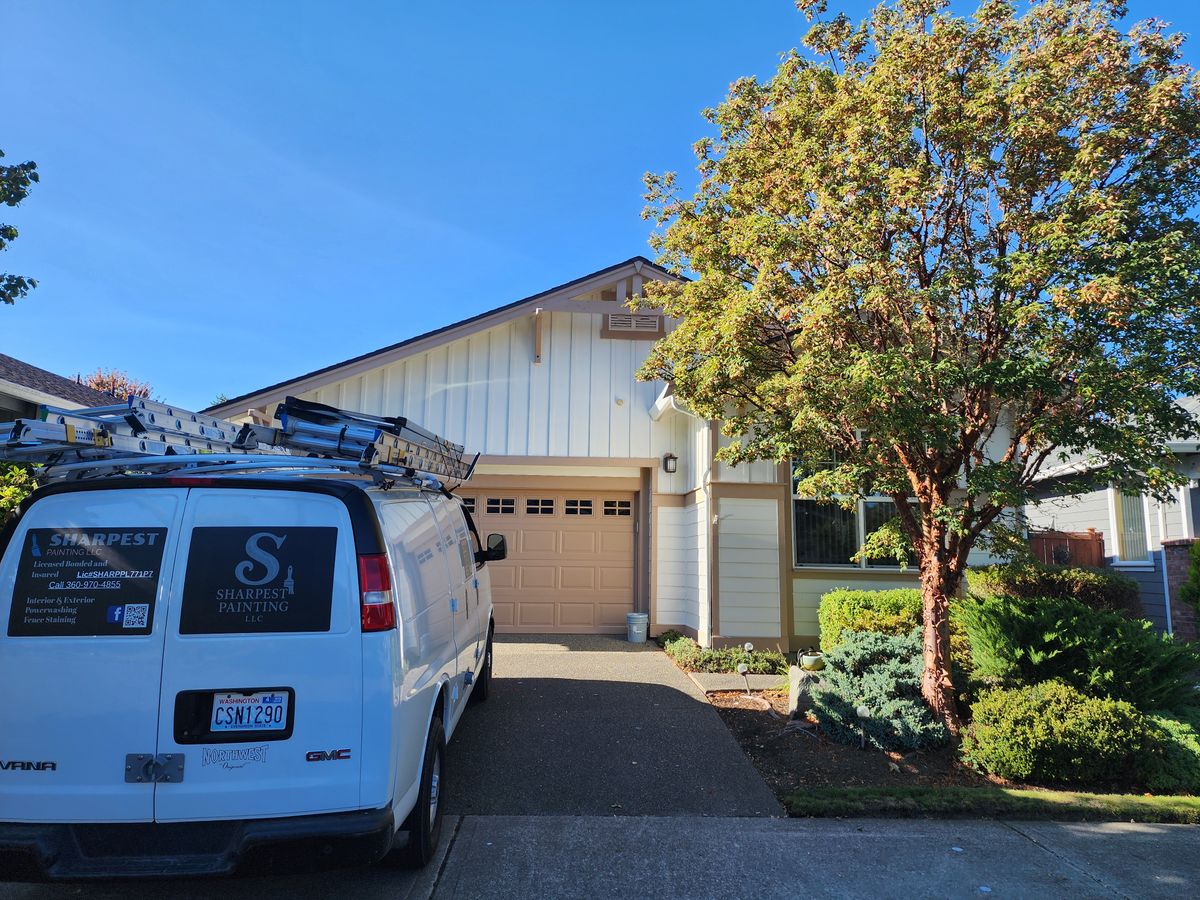 Exterior Painting for Sharpest Painting LLC in Olympia, WA