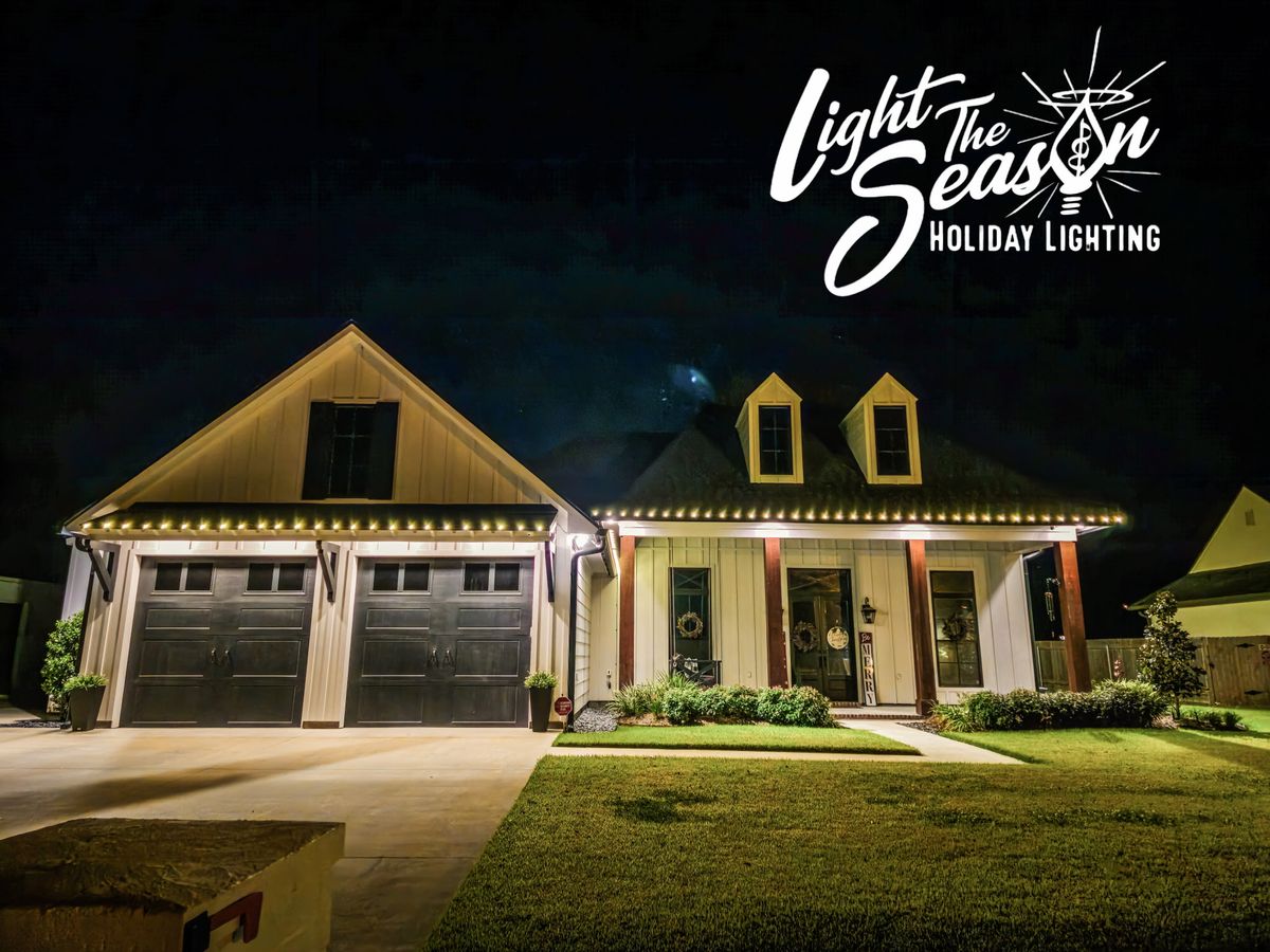 Fascia and Rooflines for Light the Season in Lafayette Parish,  LA