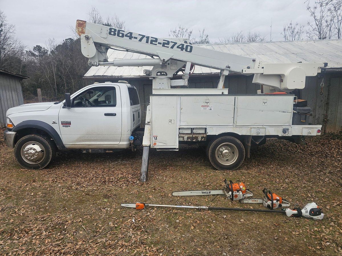 Tree Trimming for O'Connor Clearing and Hauling LLC in Anderson County, SC