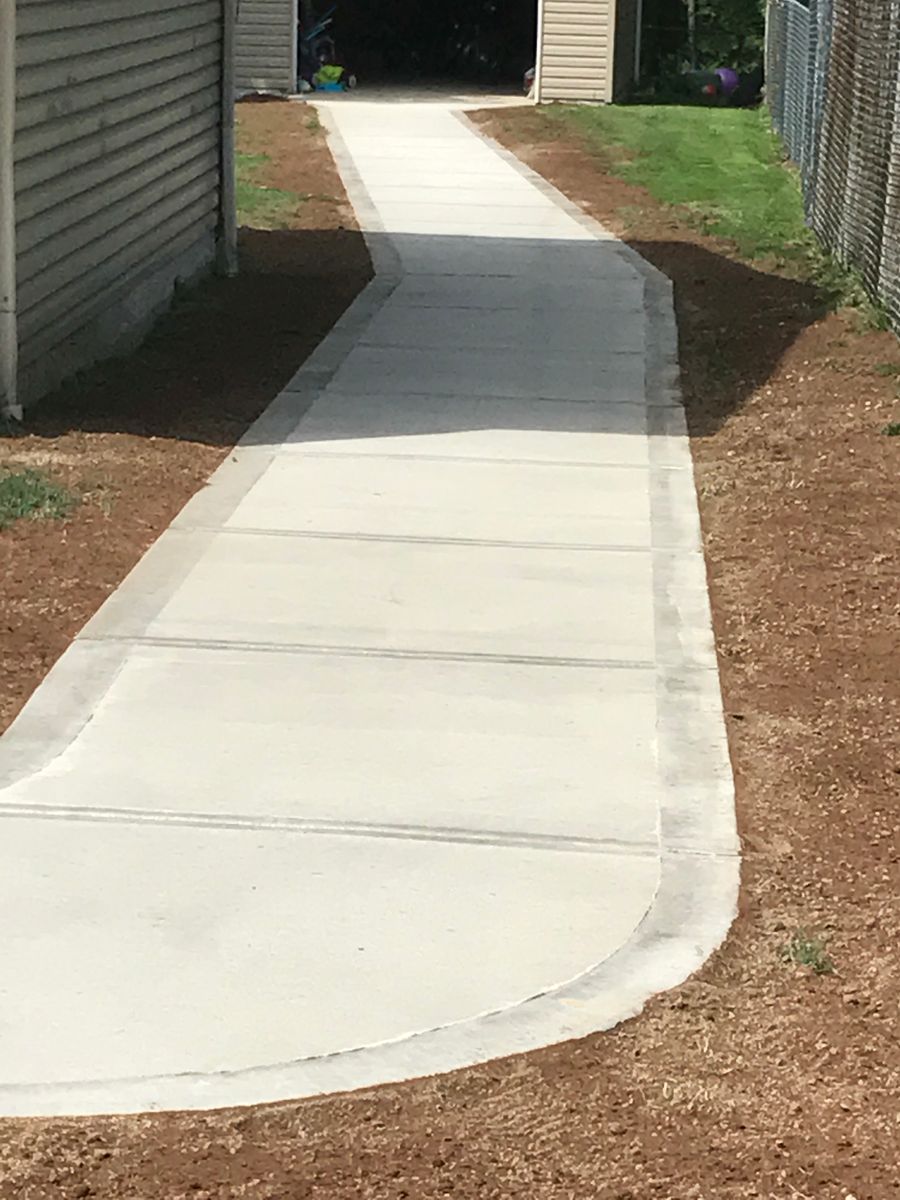 Sidewalk Installation for Lake Erie Companies in Grand River, OH