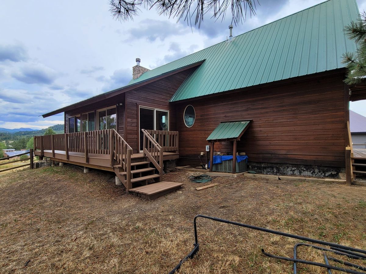 Log Cabin Restoration for Mountain Home Paint & Stain in Pagosa Springs, CO